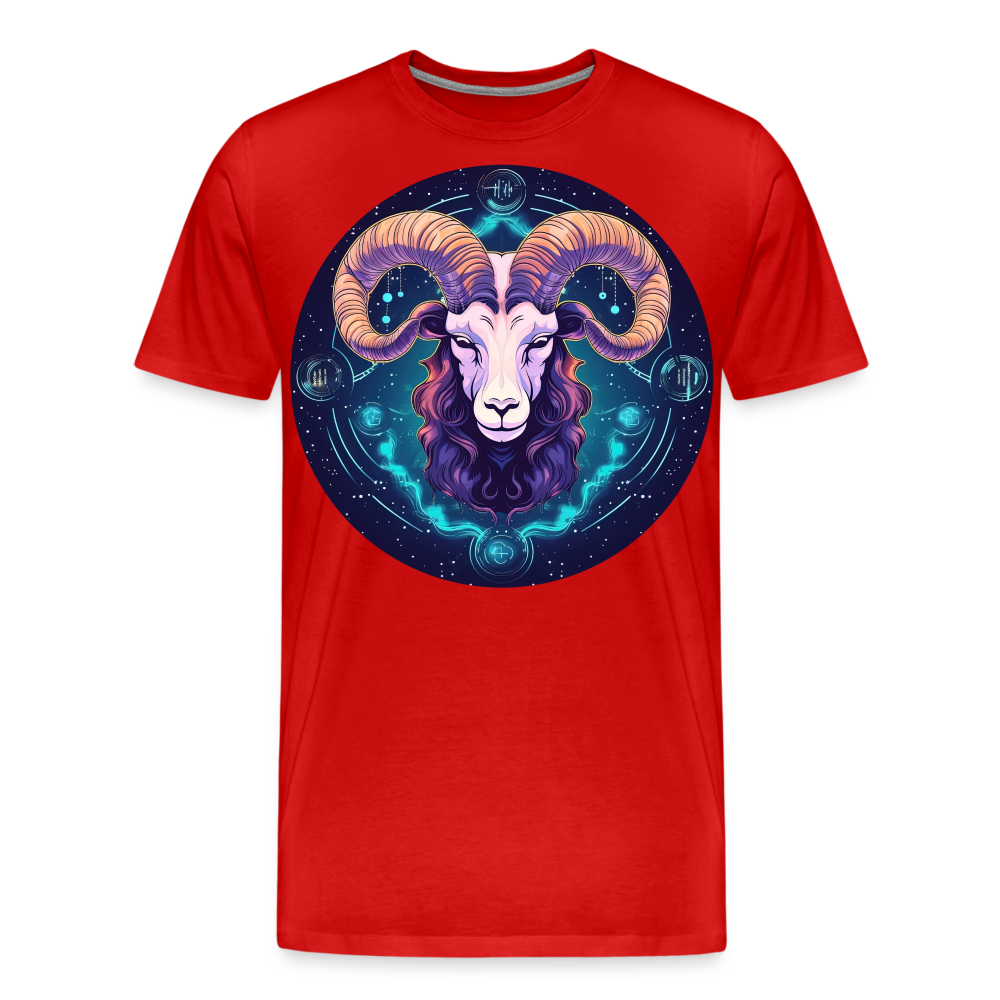 Men's Magic Capricorn Premium T-Shirt - red