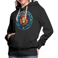 Thumbnail for Women’s Mosaic Leo Premium Hoodie - black