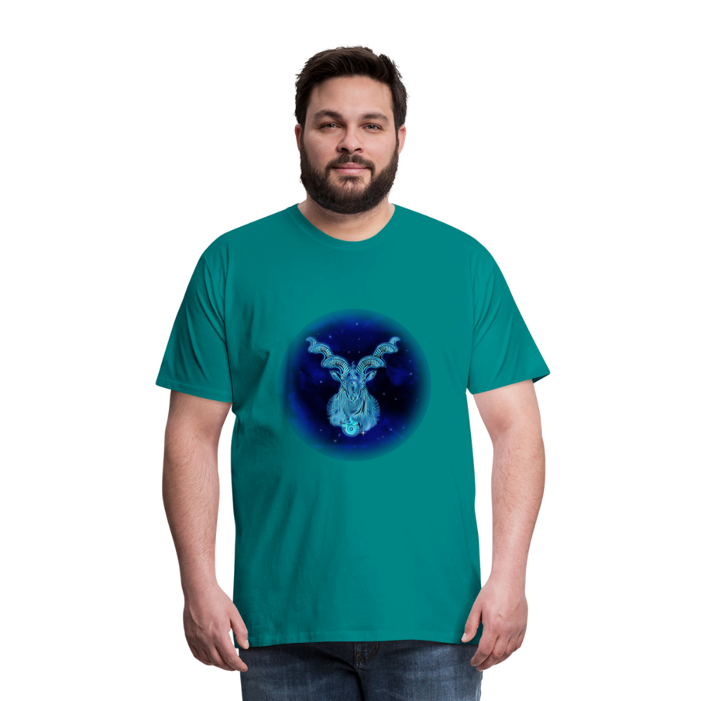 Men's Stellar Capricorn Premium T-Shirt - teal