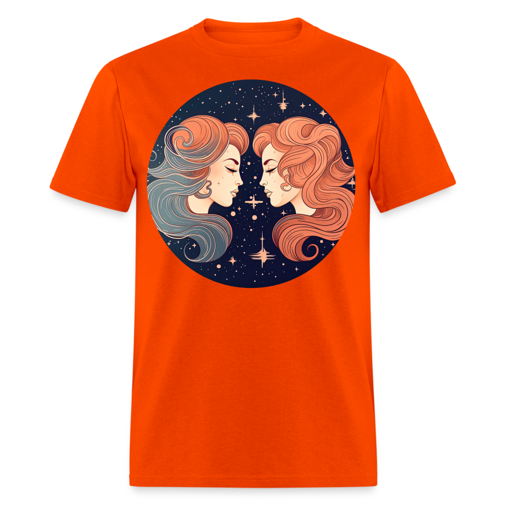 Men's Mystic Gemini Classic T-Shirt - orange