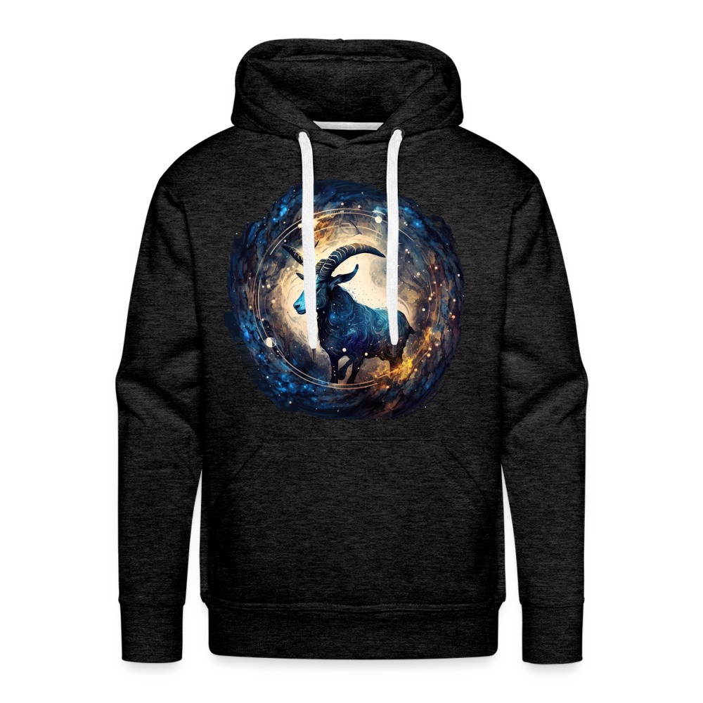 Men’s Mythical Capricorn Premium Hoodie - charcoal grey