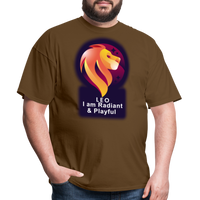 Thumbnail for Men's Glow Leo Classic T-Shirt - brown