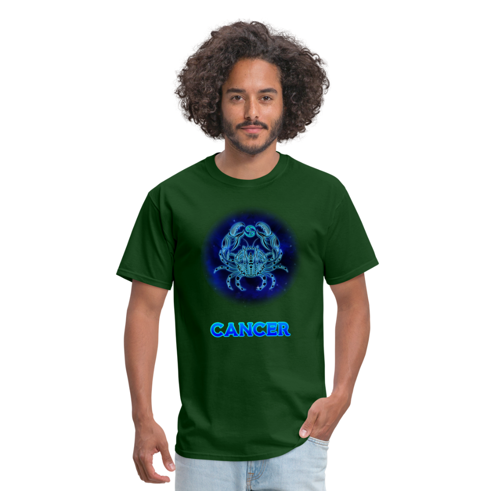 Men's Stellar Cancer Classic T-Shirt - forest green