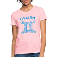 Thumbnail for Women's Power Words Gemini T-Shirt - pink