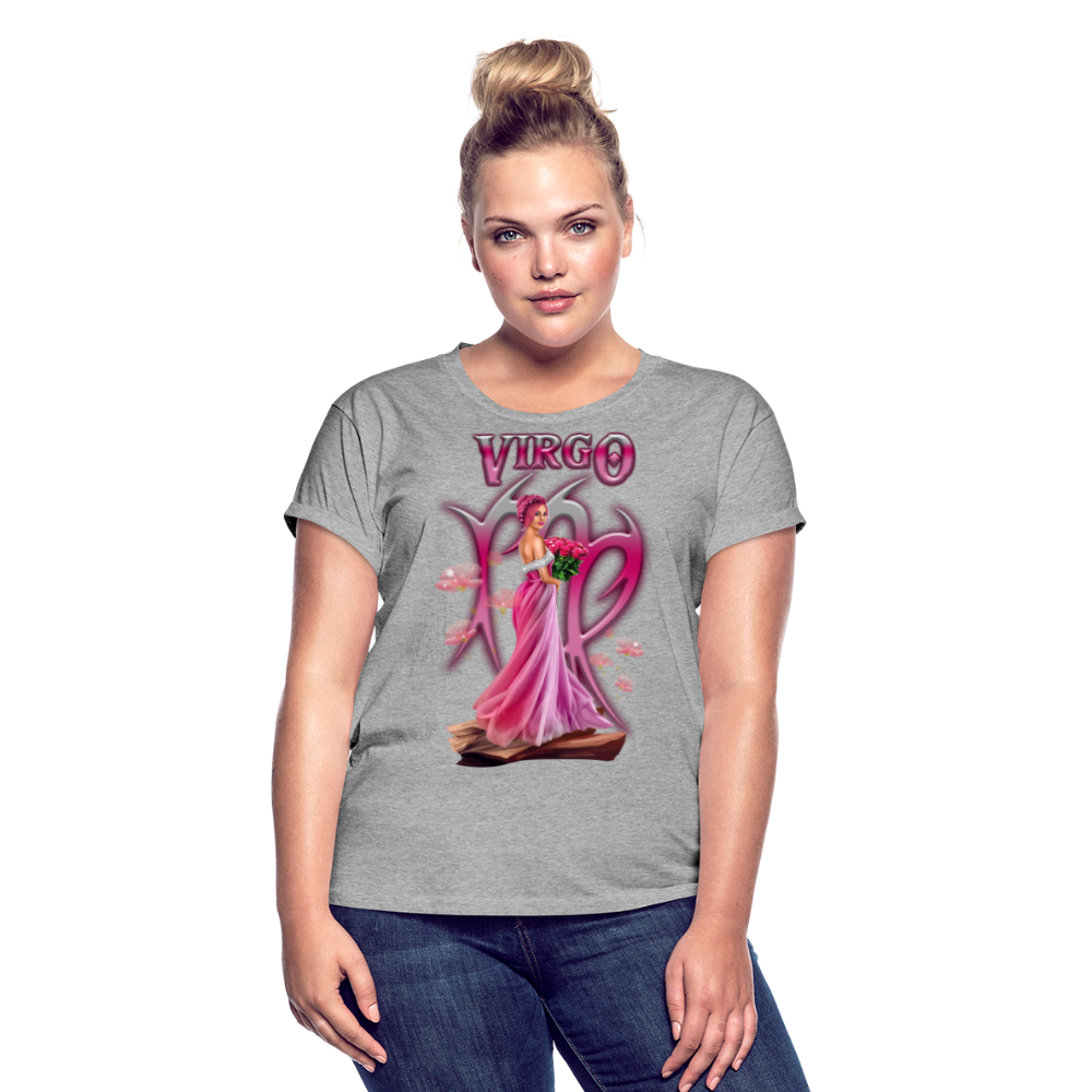 Women's Astral Virgo Relaxed Fit T-Shirt - heather gray