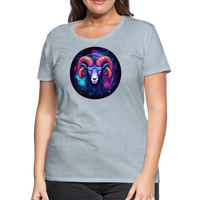 Thumbnail for Women’s Magic Aries Premium T-Shirt - heather ice blue