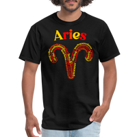 Thumbnail for Men's Power Words Aries Classic T-Shirt - black