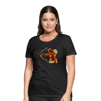 Thumbnail for Women’s Mythical Sagittarius Premium T-Shirt - black