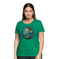 Thumbnail for Women’s Mosaic Aquarius Premium T-Shirt - kelly green