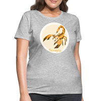 Thumbnail for Women's Mosaic Scorpio T-Shirt - heather gray