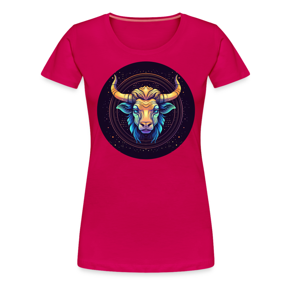 Women’s Magic Taurus Premium T-Shirt - dark pink