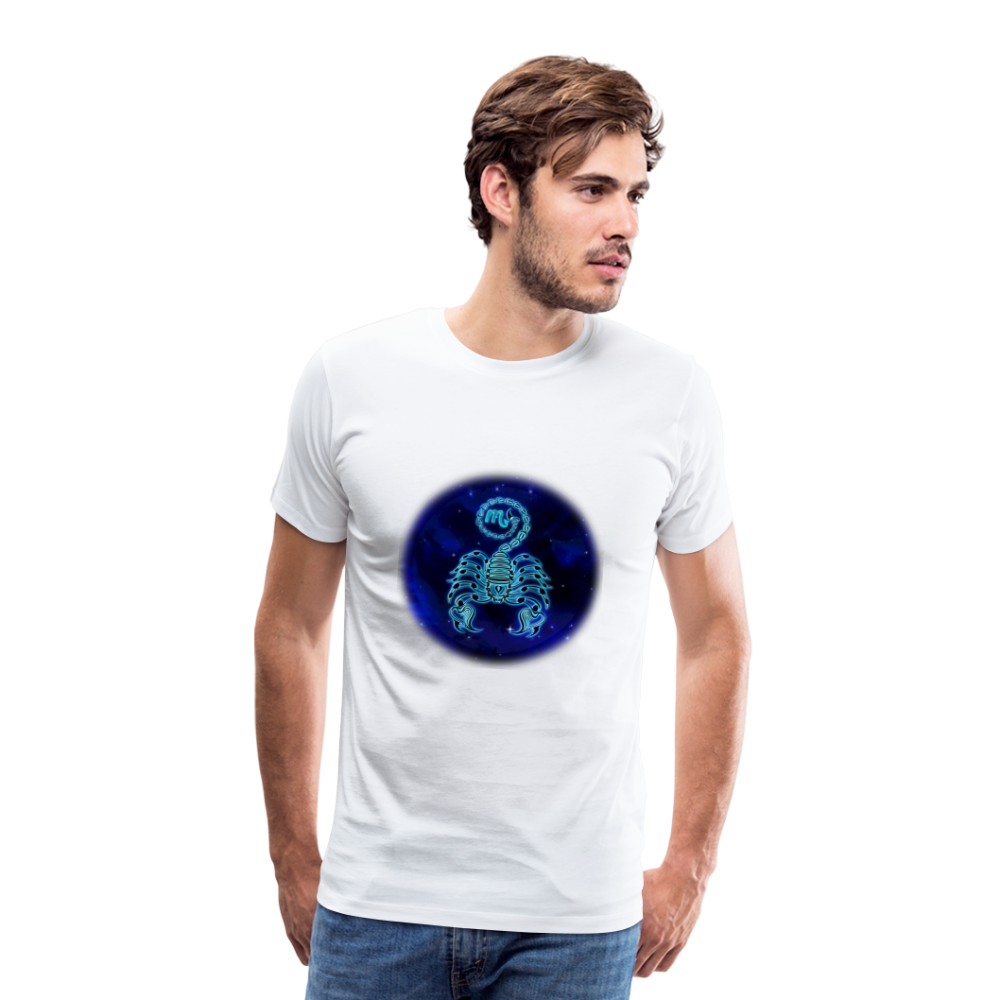 Men's Scorpio Premium T-Shirt - white