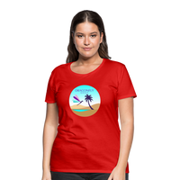 Thumbnail for Women's Dragonfly Oasis V.2 Premium T-Shirt - red