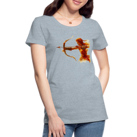 Thumbnail for Women’s Mythical Sagittarius Premium T-Shirt - heather ice blue