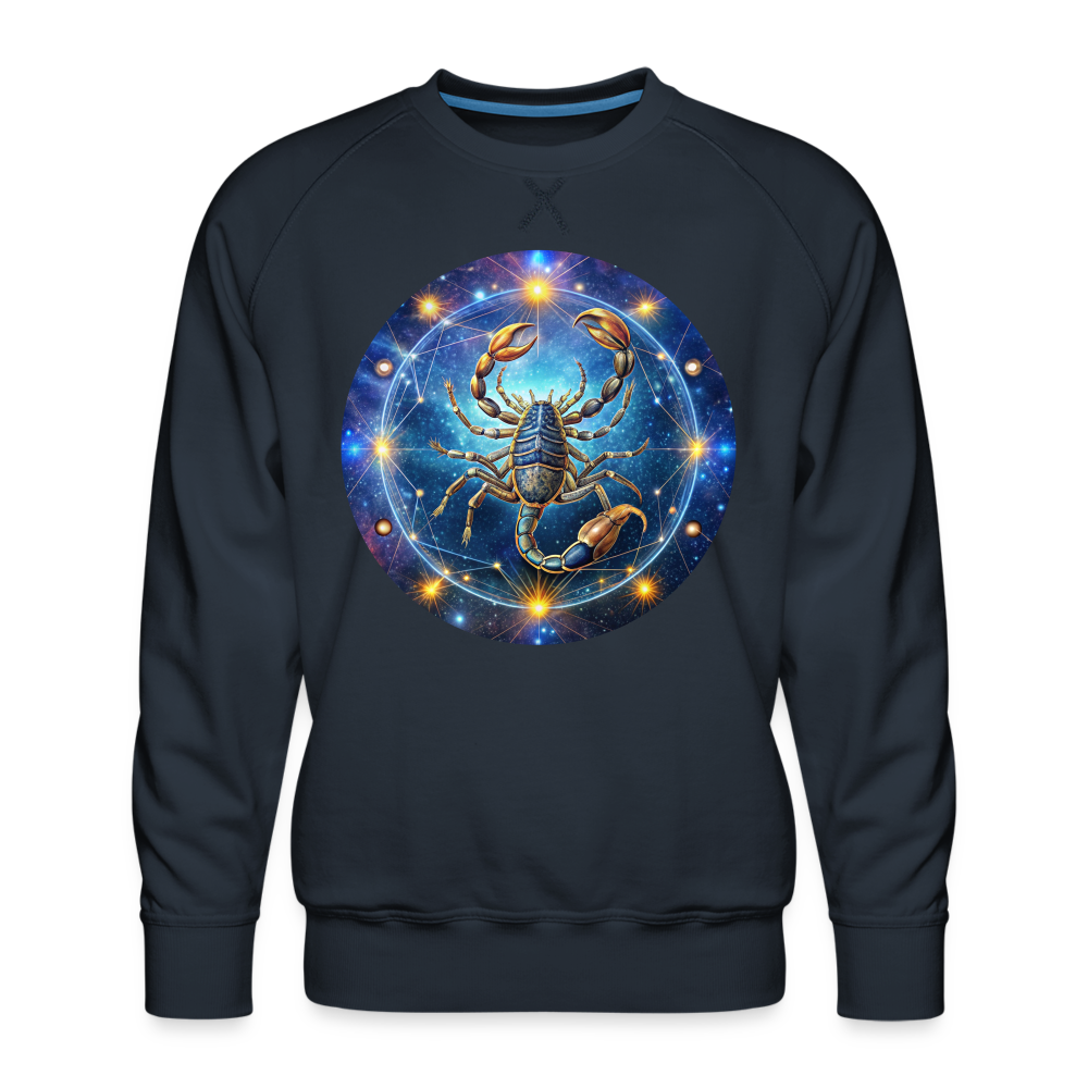 Men’s Symbol Scorpio Premium Sweatshirt - navy