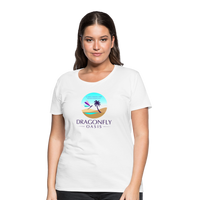 Thumbnail for Women's Dragonfly Oasis V.1 Premium T-Shirt - white