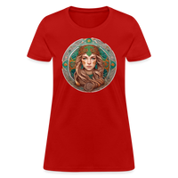 Thumbnail for Women's Mythical Virgo T-Shirt - red