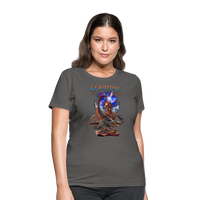 Thumbnail for Women's Astral Scorpio T-Shirt - charcoal