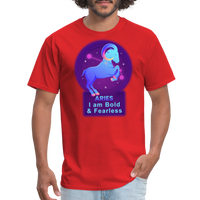 Thumbnail for Men's Neon Aries Classic T-Shirt - red