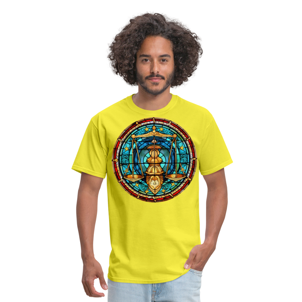 Men's Mosaic Libra Classic T-Shirt - yellow