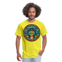 Thumbnail for Men's Mosaic Libra Classic T-Shirt - yellow