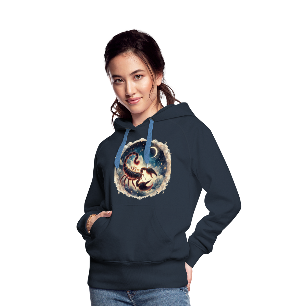 Women’s Mythical Scorpio Premium Hoodie - navy