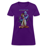 Thumbnail for Women's Astral Aquarius T-Shirt - purple