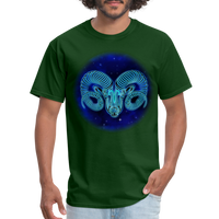 Thumbnail for Men's Stellar Aries Classic T-Shirt - forest green