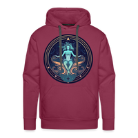 Thumbnail for Men’s Mystic Aquarius Premium Hoodie - burgundy