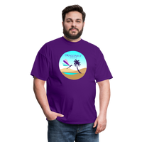 Thumbnail for Men's Dragonfly 2nd Logo Classic T-Shirt - purple