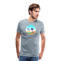 Thumbnail for Men's Dragonfly Oasis V.1 Premium T-Shirt - heather ice blue