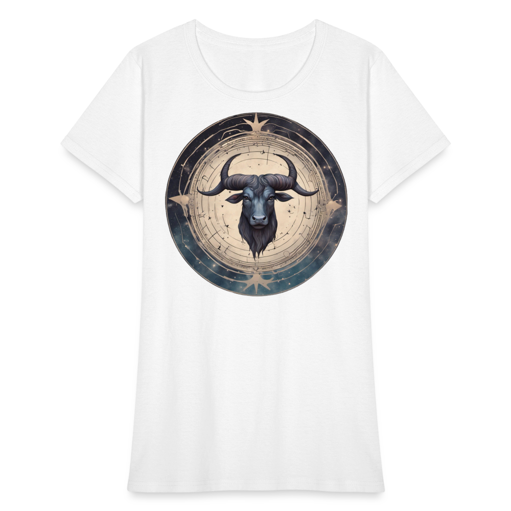 Women's Mythical Taurus T-Shirt - white