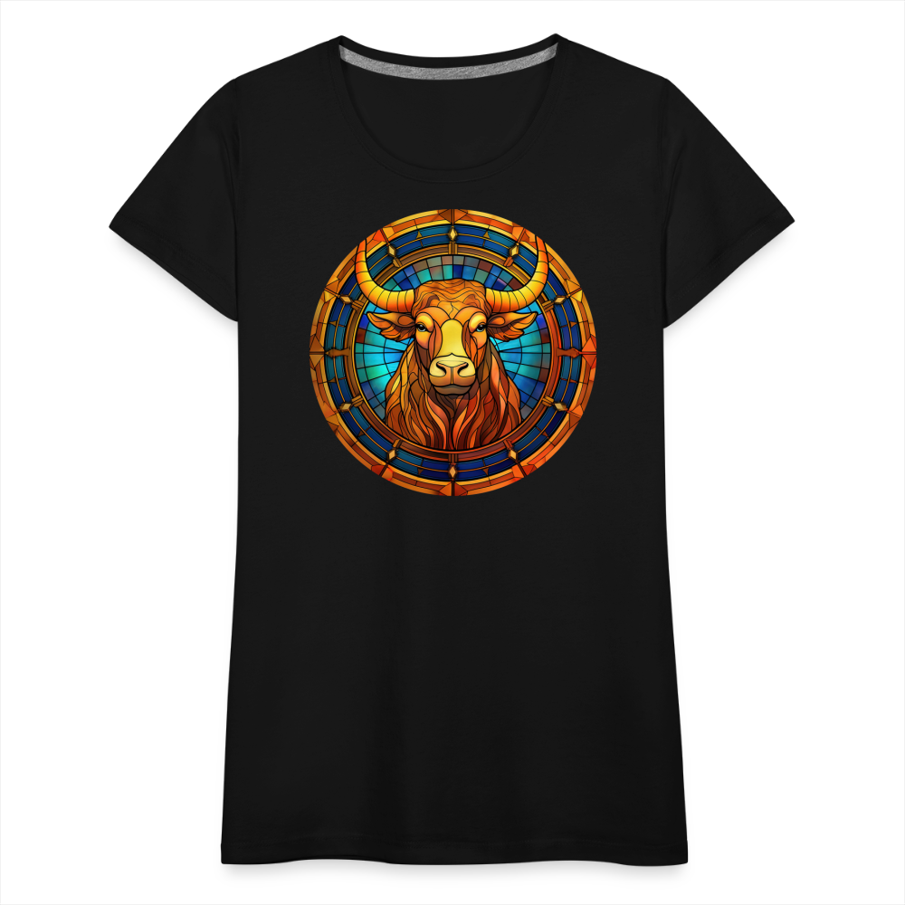 Women’s Mosaic Taurus Premium T-Shirt - black