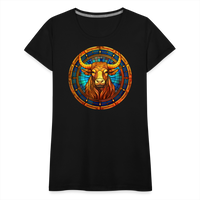 Thumbnail for Women’s Mosaic Taurus Premium T-Shirt - black