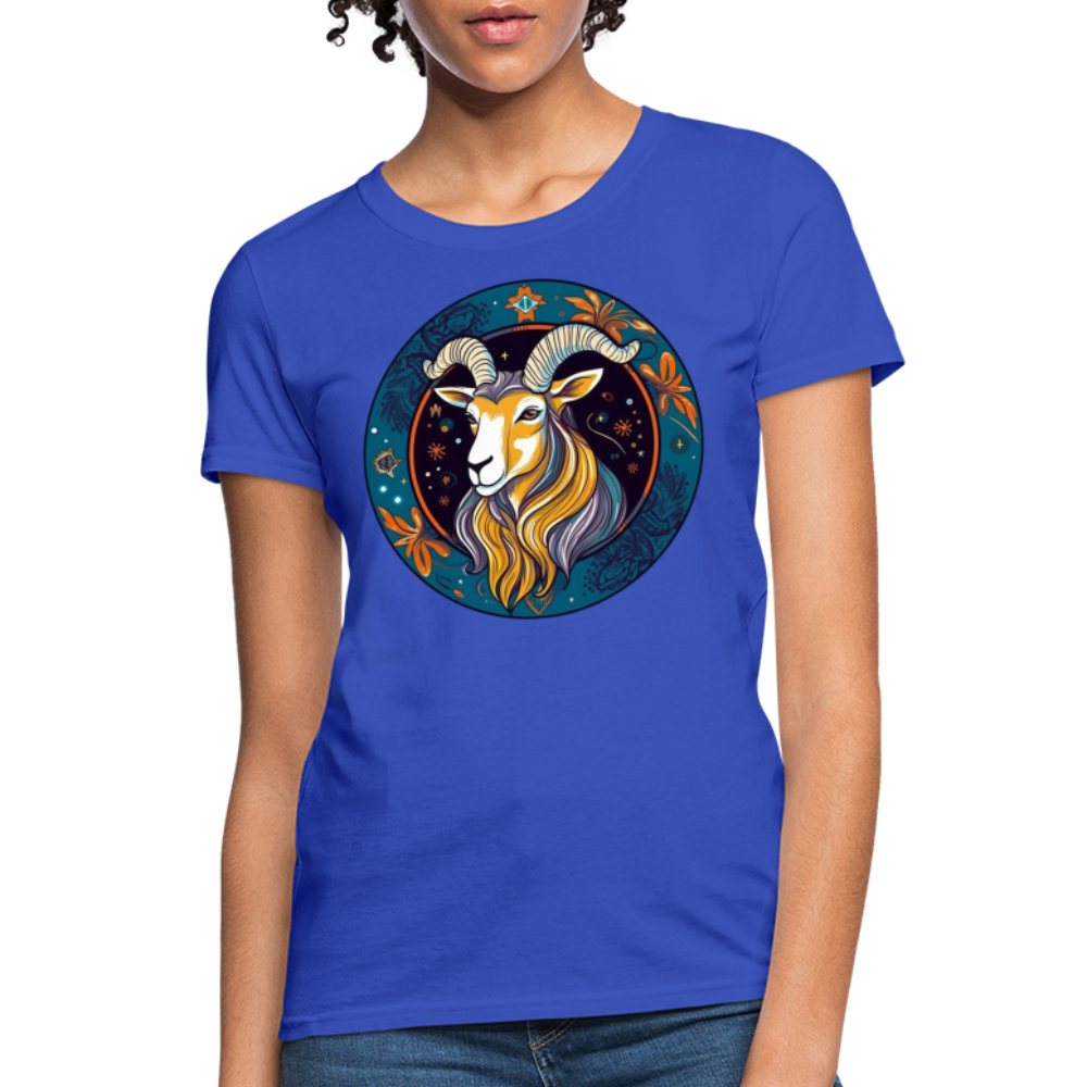 Women's Mythical Capricorn T-Shirt - royal blue