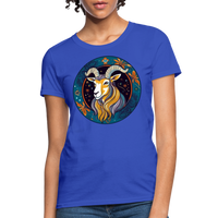 Thumbnail for Women's Mythical Capricorn T-Shirt - royal blue