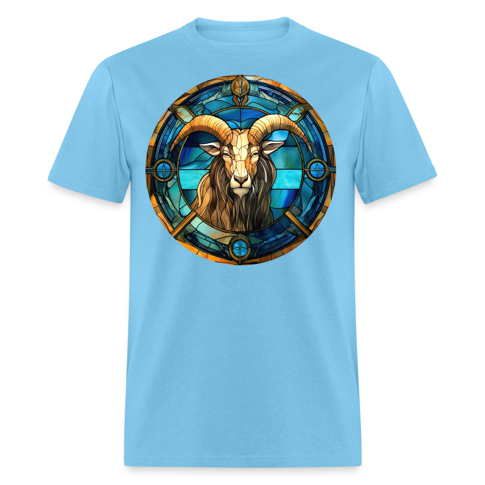 Men's Mosaic Capricorn Classic T-Shirt - aquatic blue