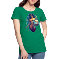 Thumbnail for Women’s Mythical Aquarius Premium T-Shirt - kelly green