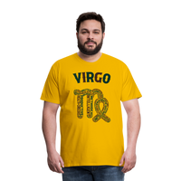 Thumbnail for Men's Power Words Virgo Premium T-Shirt - sun yellow