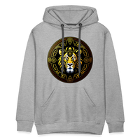 Thumbnail for Men’s Mythical Leo Premium Hoodie - heather grey