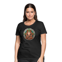 Thumbnail for Women’s Mythical Virgo Premium T-Shirt - black