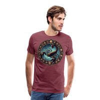 Thumbnail for Men's Mythical Scorpio Premium T-Shirt - heather burgundy