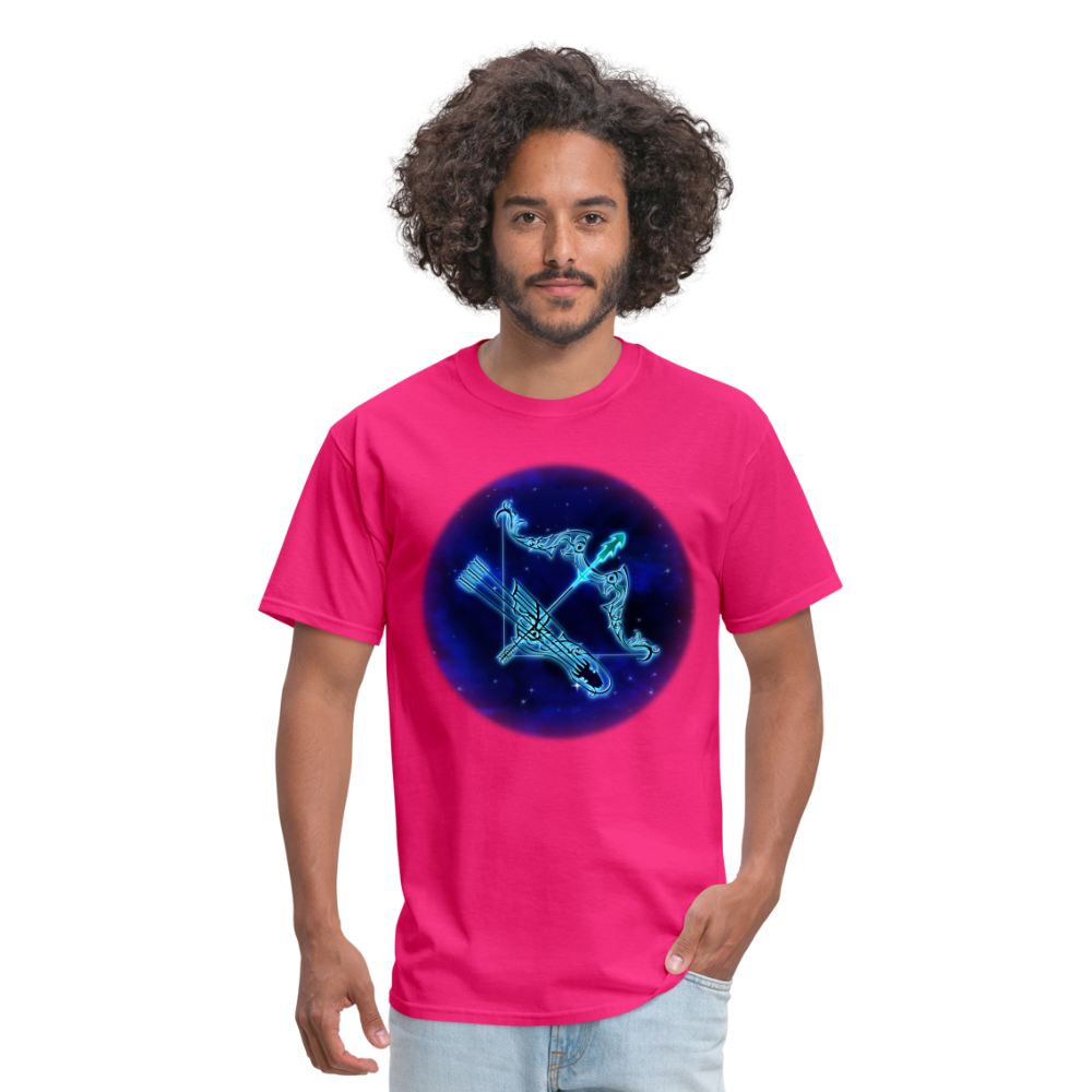 Men's Stellar Sagittarius Classic T-Shirt - fuchsia