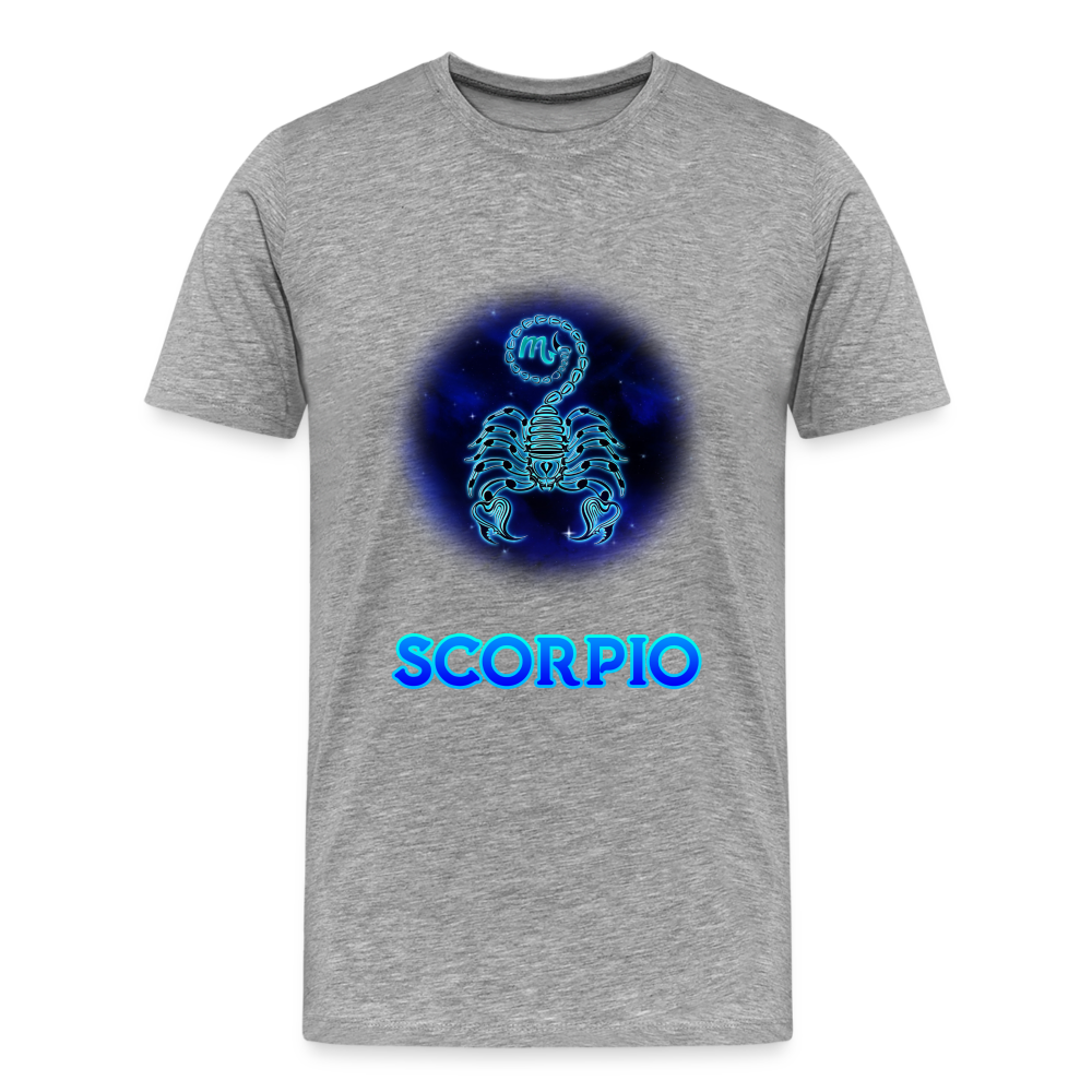 Men's Scorpio Premium T-Shirt - heather gray