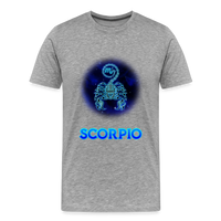 Thumbnail for Men's Scorpio Premium T-Shirt - heather gray