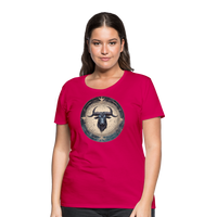 Thumbnail for Women’s Mythical Taurus Premium T-Shirt - dark pink