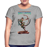 Thumbnail for Women's Astral Sagittarius Relaxed Fit T-Shirt - heather gray