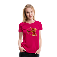 Thumbnail for Women’s Mythical Sagittarius Premium T-Shirt - dark pink