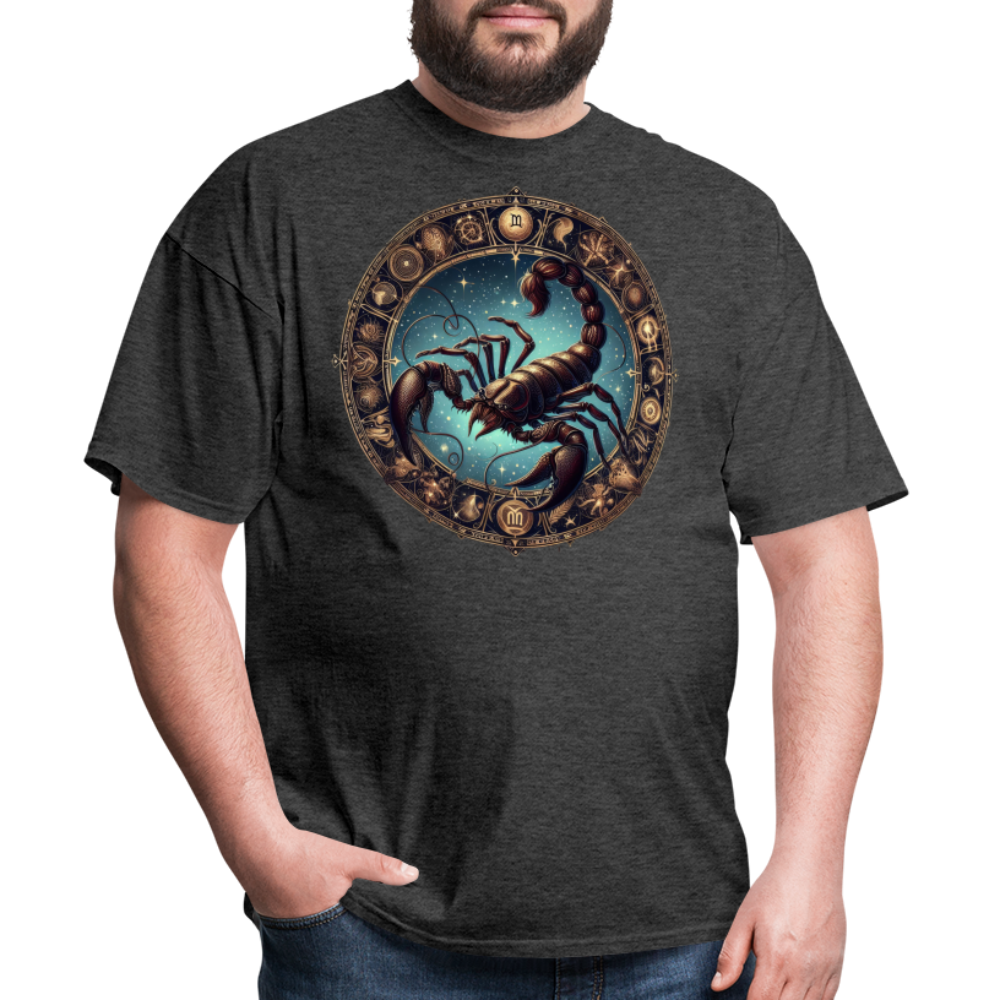 Men's Mythical Scorpio Classic T-Shirt - heather black