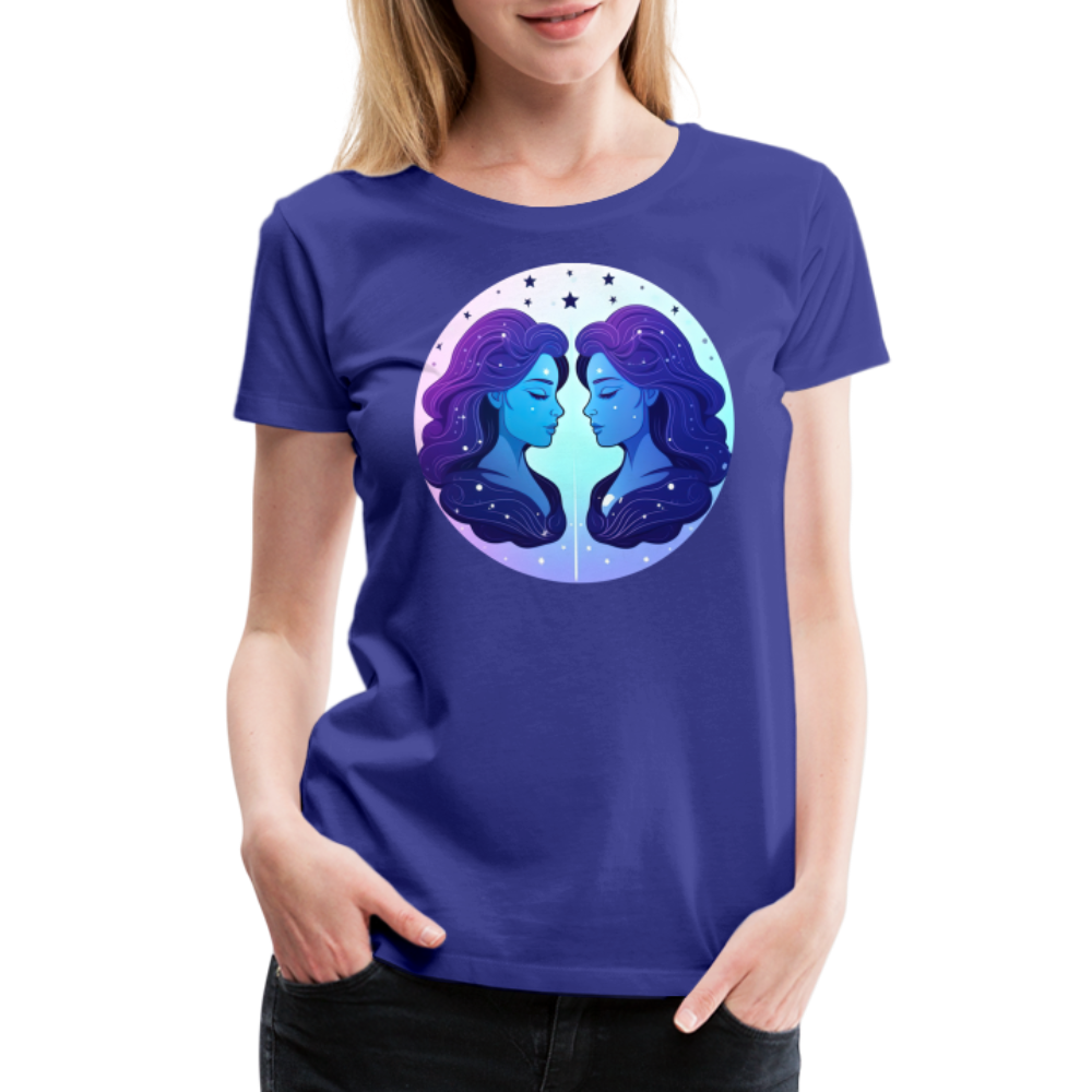 Women’s Magic Gemini Premium T-Shirt - royal blue